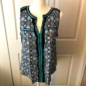 Anthropologie sleeveless blouse